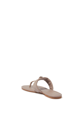 Kensington Quilted Leather Sandals